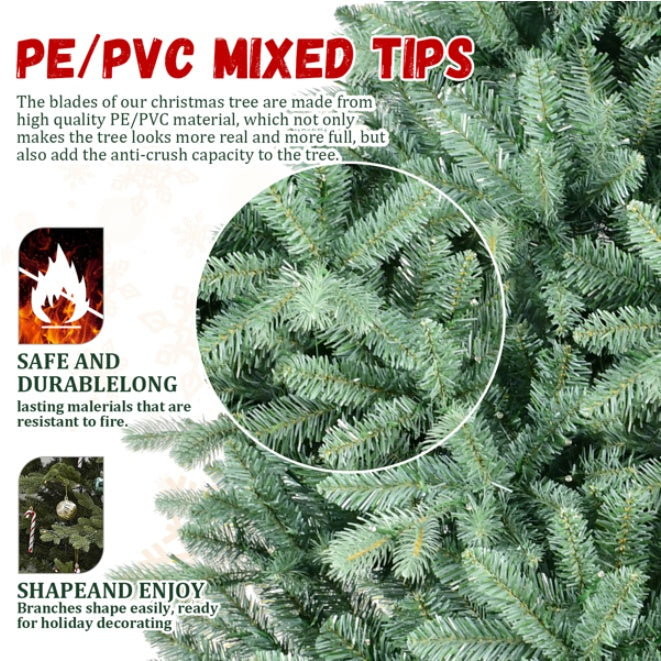 Artificial 5ft Blue Green Tint Christmas Tree