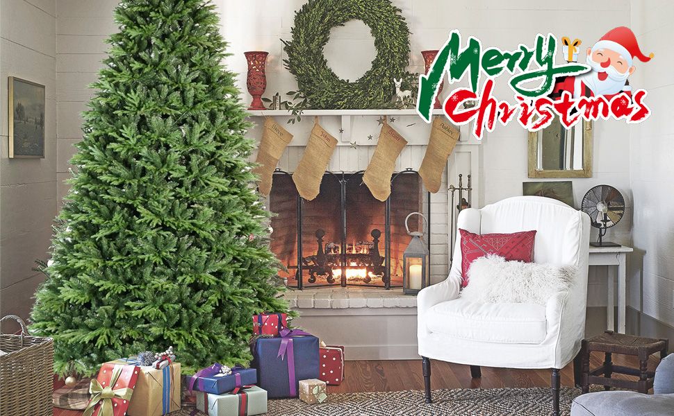 4ft PE PVC Hybrid Automatic Tree Steel Wire Wire Artificial Christmas Tree