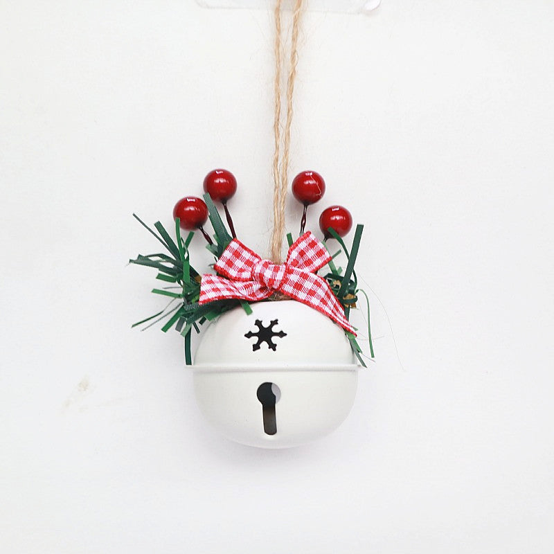 Jingling Bell Pendant Hemp Rope Chinese Hawthorn Decorative Pendant